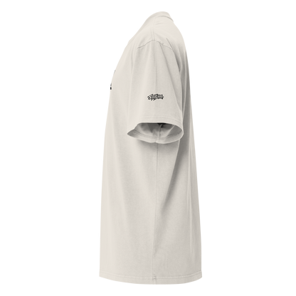 SL Embroidered Oversized Tee – Bone