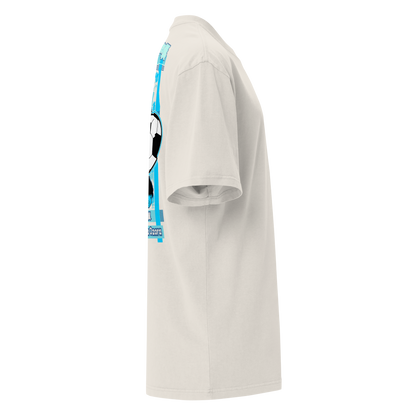 Camiseta Oversized Épica BLUE-LOGO | STAYLACRA Anime Collection 1
