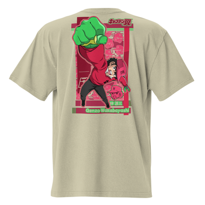 Camiseta Oversized Épica GREEN-LOGO | STAYLACRA Anime Collection 1