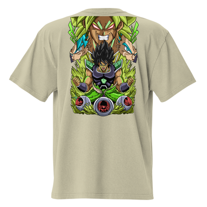 Camiseta Oversized Épica GREEN-LOGO | STAYLACRA Anime Collection 1
