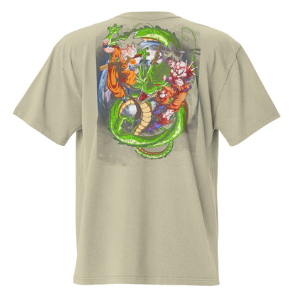 Camiseta Oversized Épica GREEN-LOGO | STAYLACRA Anime Collection 1