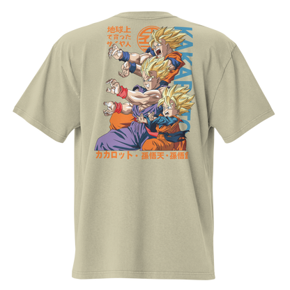 Camiseta Oversized Épica ORANGE-LOGO | STAYLACRA Anime Collection 1