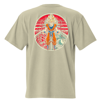 Camiseta Oversized Épica RED-LOGO | STAYLACRA Anime Collection 1