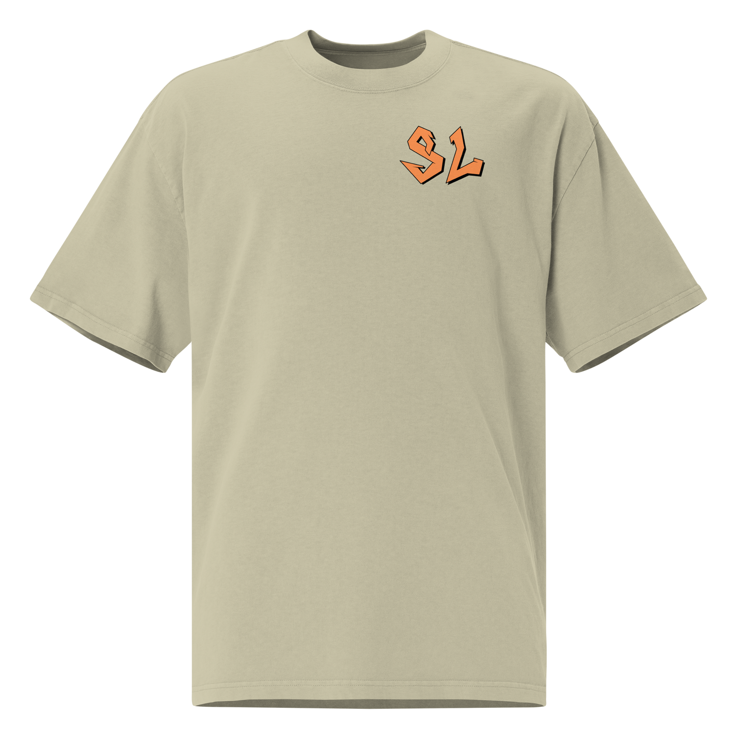 Camiseta Oversized Épica ORANGE-LOGO | STAYLACRA Anime Collection 1