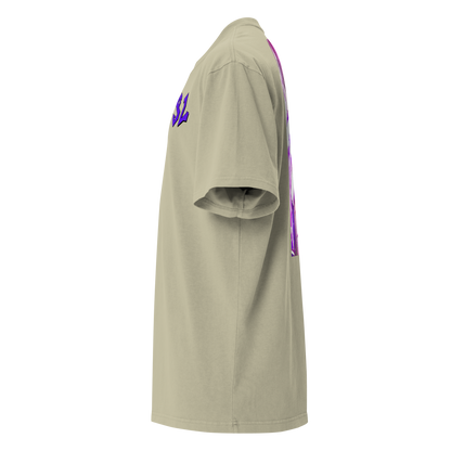 Camiseta Oversized Épica PURPLE-LOGO | STAYLACRA Anime Collection 1