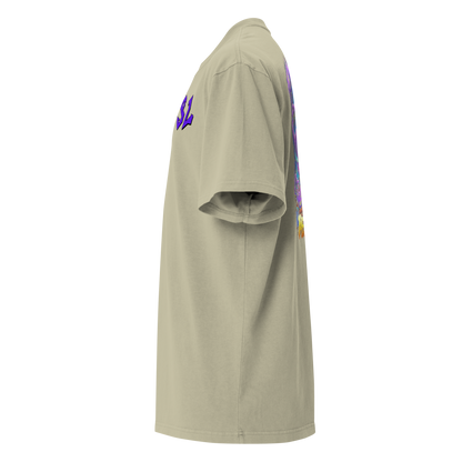 Camiseta Oversized Épica PURPLE-LOGO | STAYLACRA Anime Collection 1