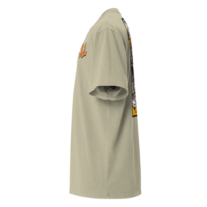 Camiseta Oversized Épica ORANGE-LOGO | STAYLACRA Anime Collection 1