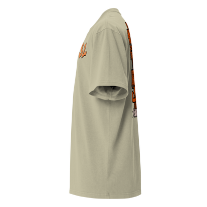 Camiseta Oversized Épica ORANGE-LOGO | STAYLACRA Anime Collection 1