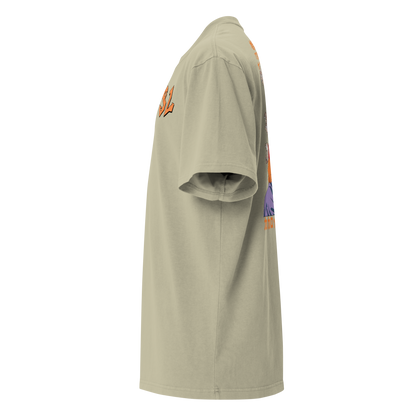 Camiseta Oversized Épica ORANGE-LOGO | STAYLACRA Anime Collection 1