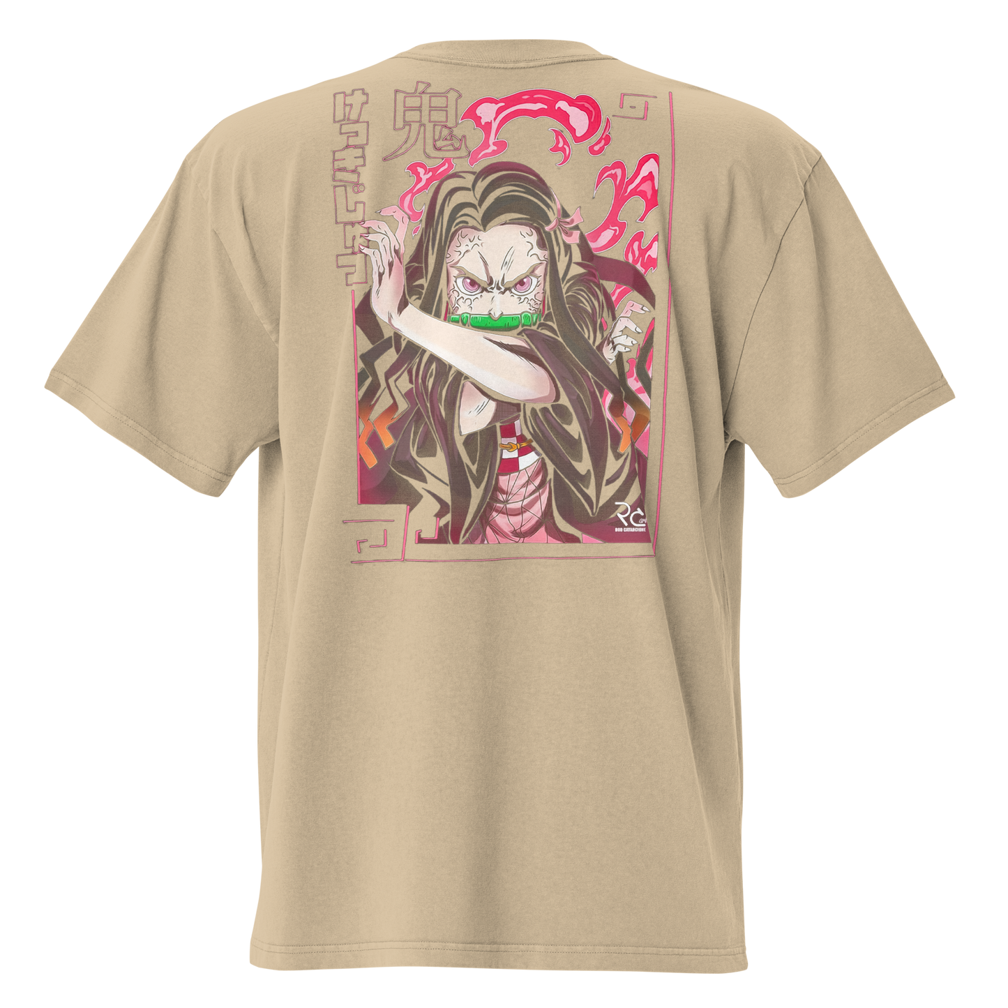 Camiseta Oversized Épica GREEN-LOGO | STAYLACRA Anime Collection 1