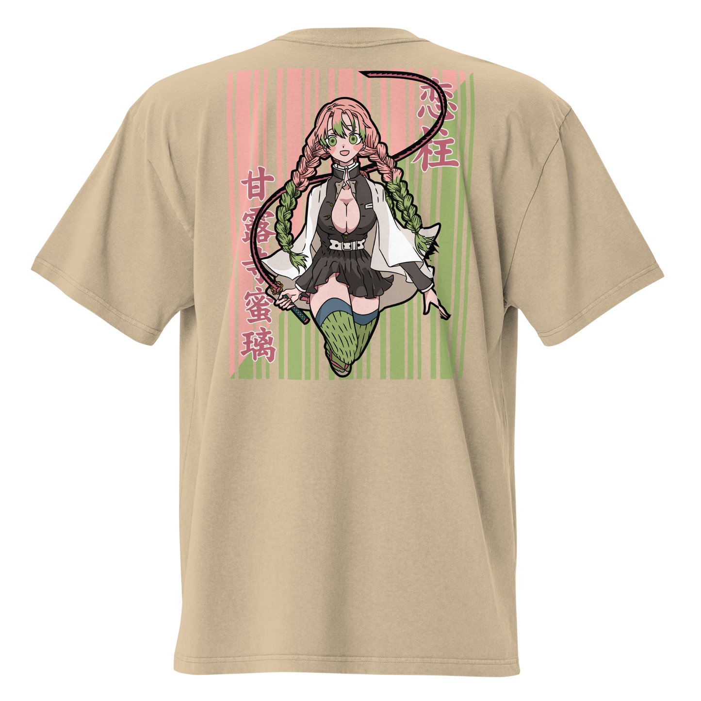 Camiseta Oversized Épica GREEN-LOGO | STAYLACRA Anime Collection 1