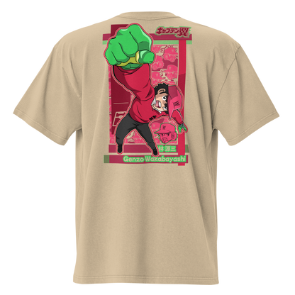 Camiseta Oversized Épica GREEN-LOGO | STAYLACRA Anime Collection 1