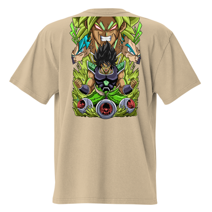 Camiseta Oversized Épica GREEN-LOGO | STAYLACRA Anime Collection 1