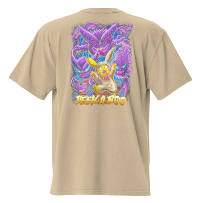 Camiseta Oversized Épica PURPLE-LOGO | STAYLACRA Anime Collection 1