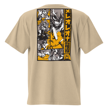 Camiseta Oversized Épica ORANGE-LOGO | STAYLACRA Anime Collection 1