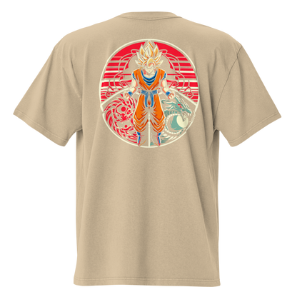 Camiseta Oversized Épica RED-LOGO | STAYLACRA Anime Collection 1
