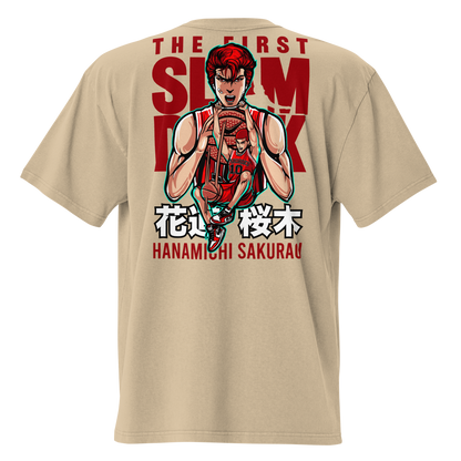 Camiseta Oversized Épica RED-LOGO | STAYLACRA Anime Collection 1