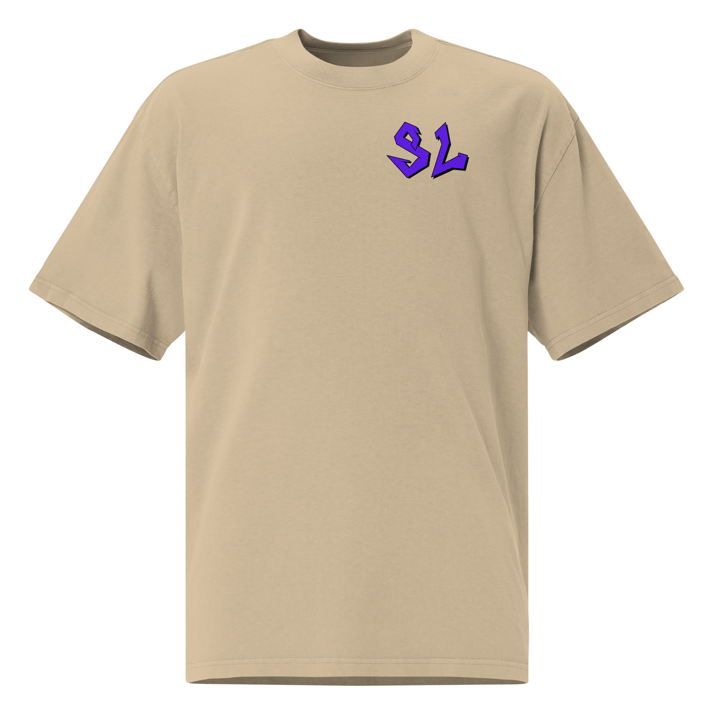 Camiseta Oversized Épica PURPLE-LOGO | STAYLACRA Anime Collection 1