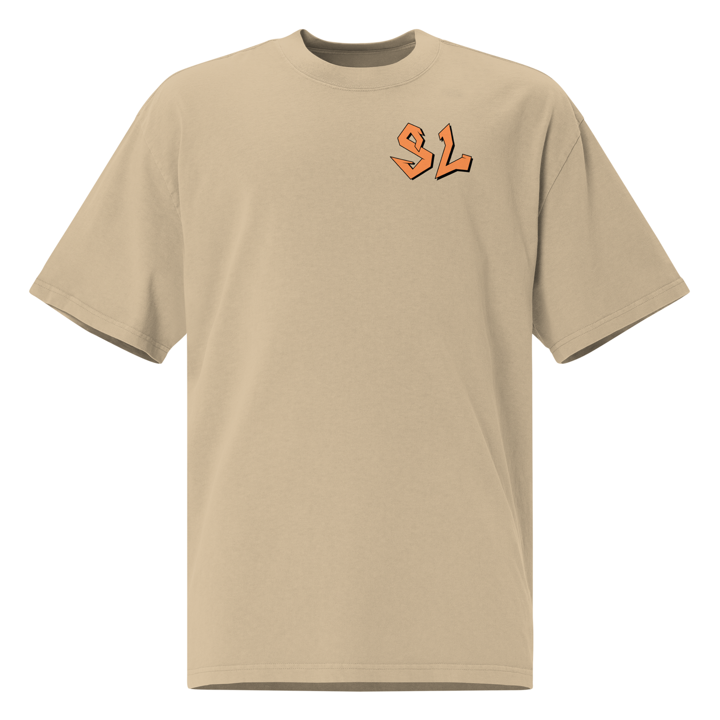 Camiseta Oversized Épica ORANGE-LOGO | STAYLACRA Anime Collection 1