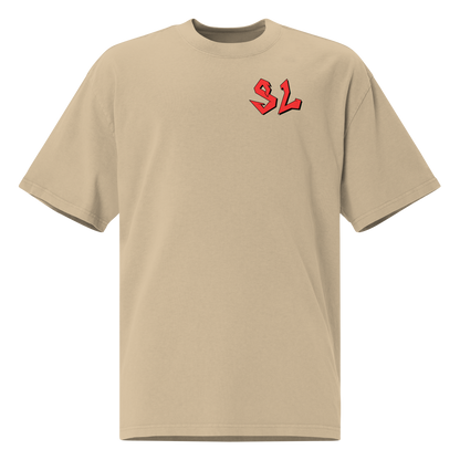 Camiseta Oversized Épica RED-LOGO | STAYLACRA Anime Collection 1