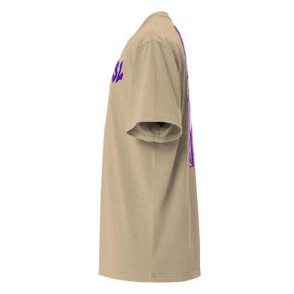 Camiseta Oversized Épica PURPLE-LOGO | STAYLACRA Anime Collection 1