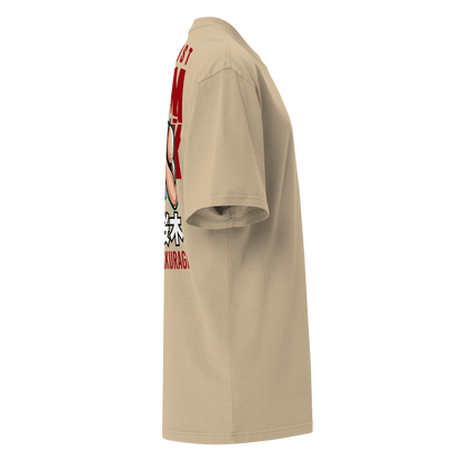 Camiseta Oversized Épica RED-LOGO | STAYLACRA Anime Collection 1