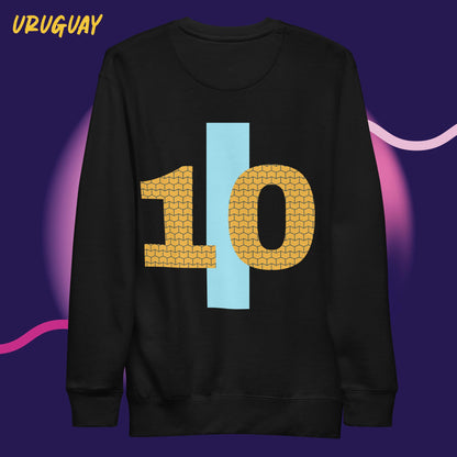 Unisex Premium Sweatshirt | STAYLACRA Futbol Edition URU