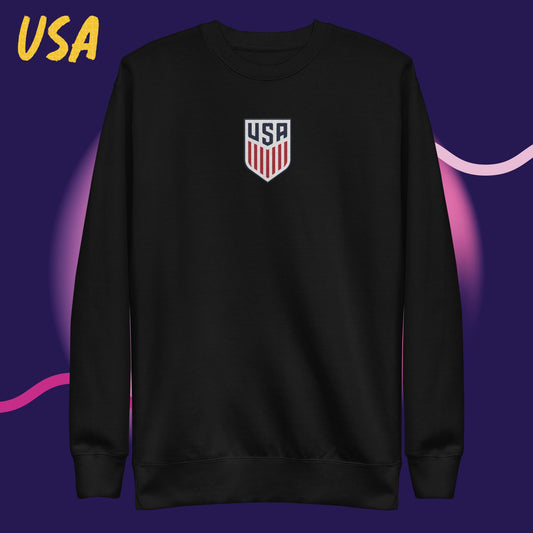 Unisex Premium Sweatshirt | STAYLACRA Futbol Edition USA