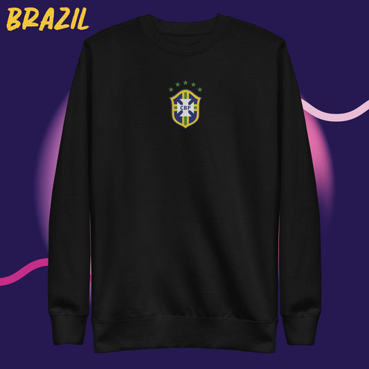 Unisex Premium Sweatshirt | STAYLACRA Futbol Edition BRA