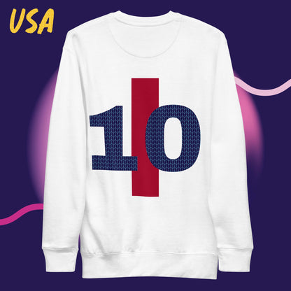 Unisex Premium Sweatshirt | STAYLACRA Futbol Edition USA