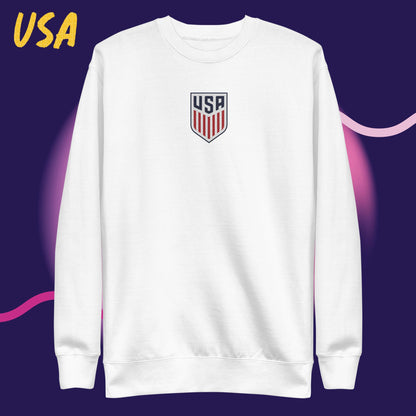 Unisex Premium Sweatshirt | STAYLACRA Futbol Edition USA